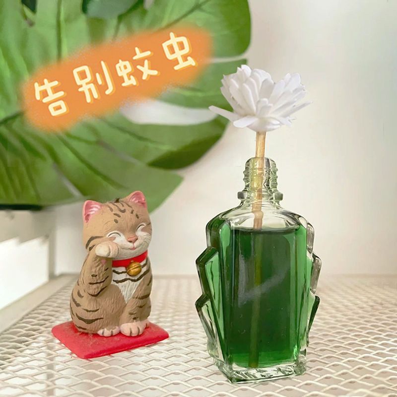 DIY风油精香薰夏日驱蚊香薰棒扩香棒车载挥发棒宠物防蚊