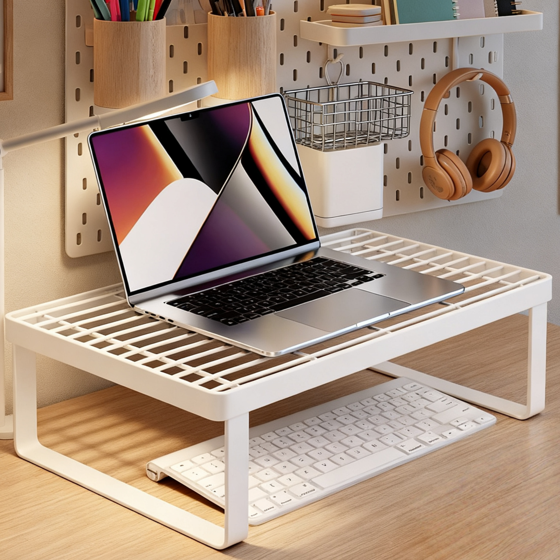 台式显示器散热架桌面办公电脑