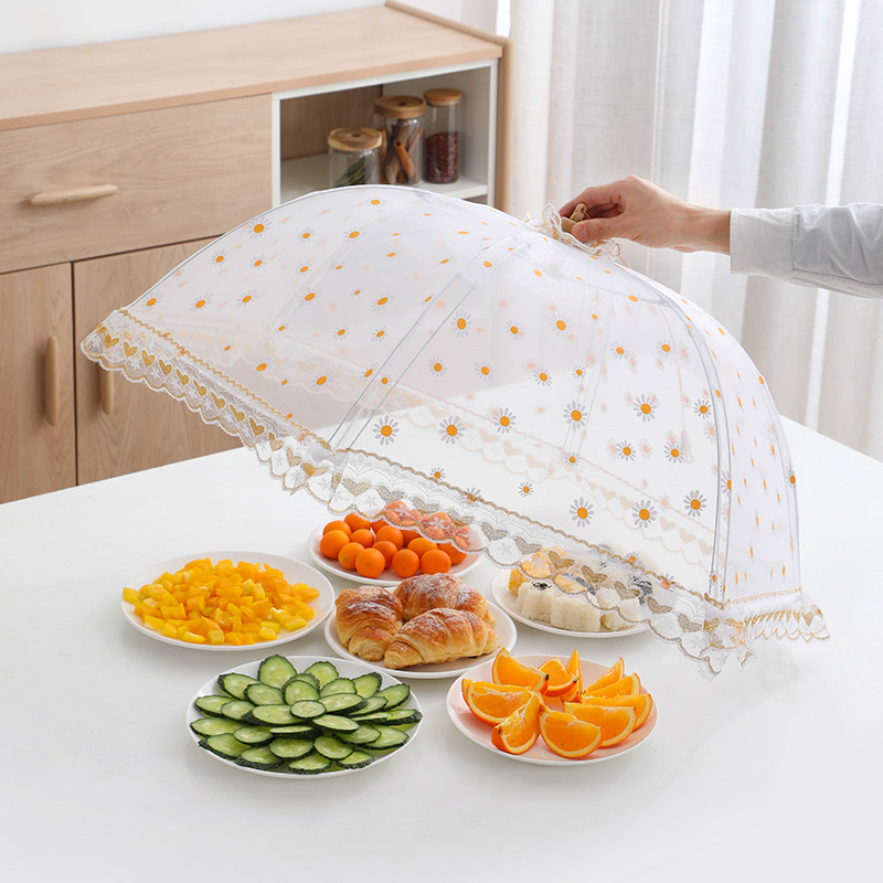 居家家盖菜罩可折叠饭时尚可拆洗