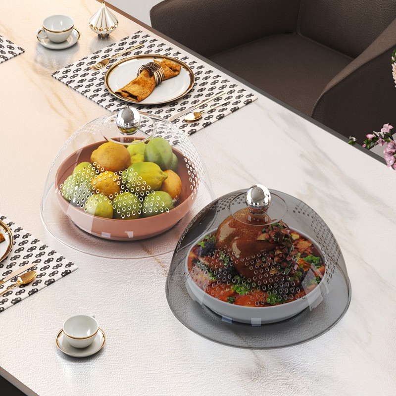 居家家防虫防尘餐桌罩厨房剩菜罩