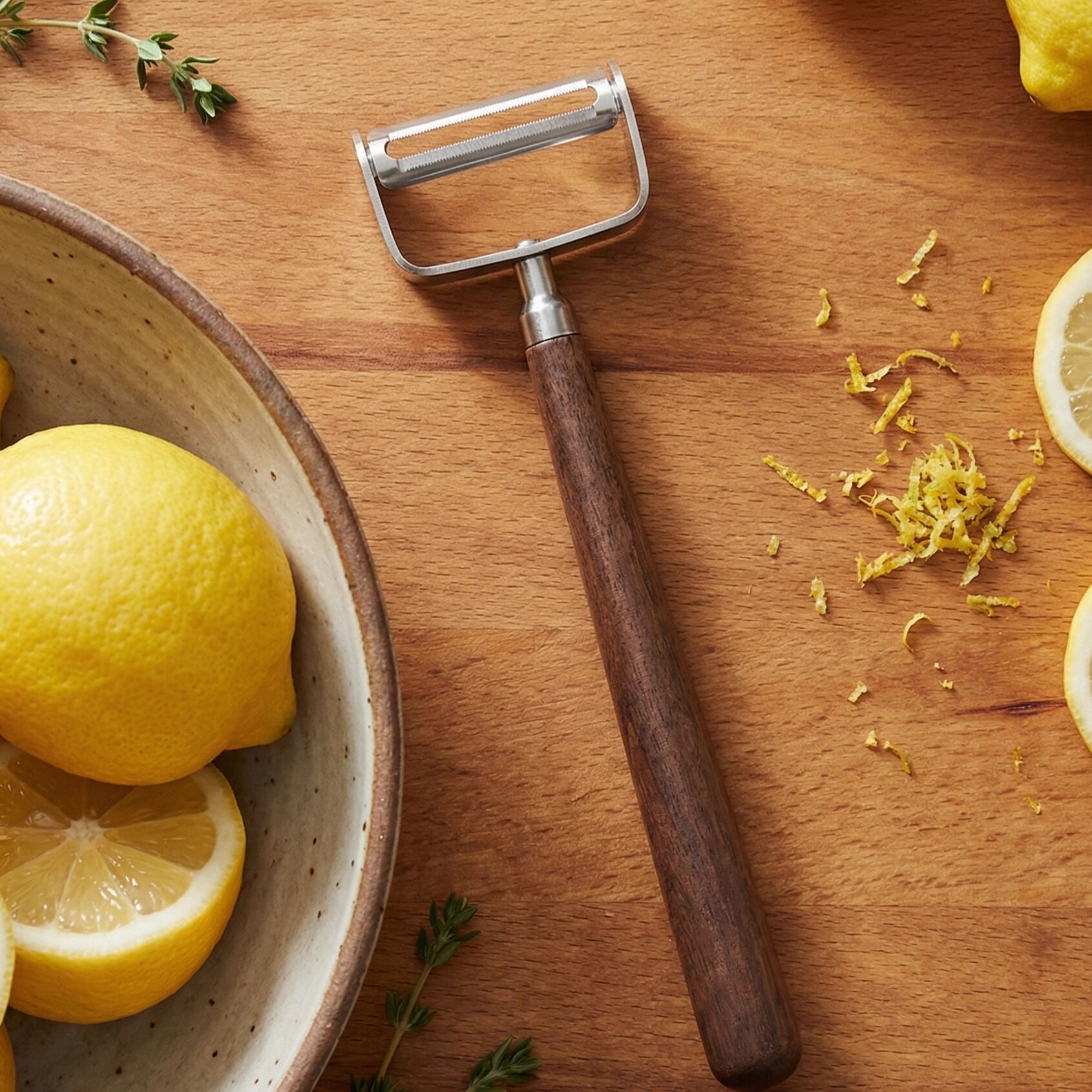 胡桃木削皮刀刮皮器新型多功能