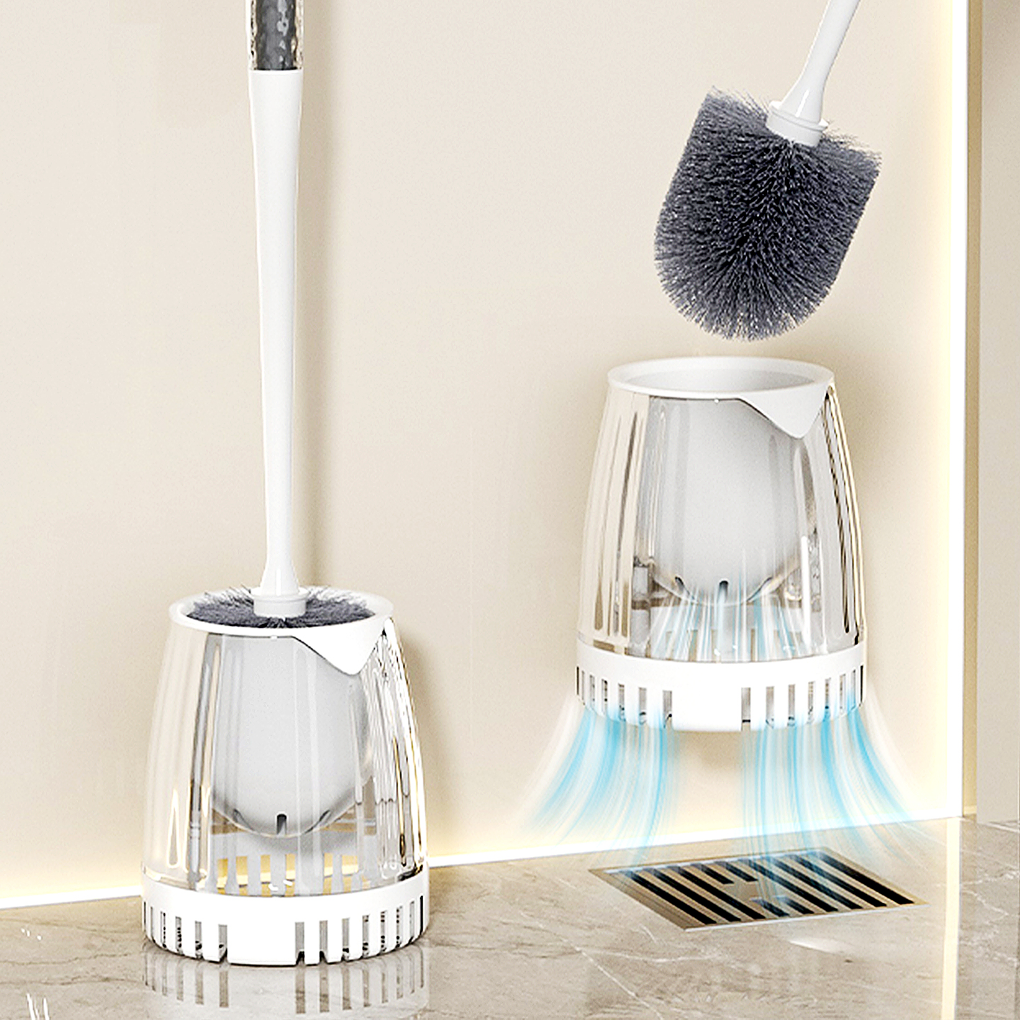 居家家壁挂沥水马桶刷