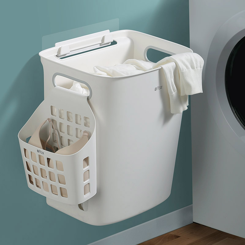 壁挂脏衣篮洗衣篮脏衣服收纳筐