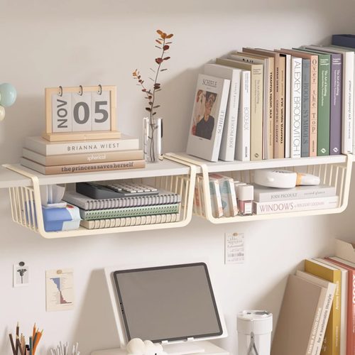 免安装加大加宽超能放桌下置物架