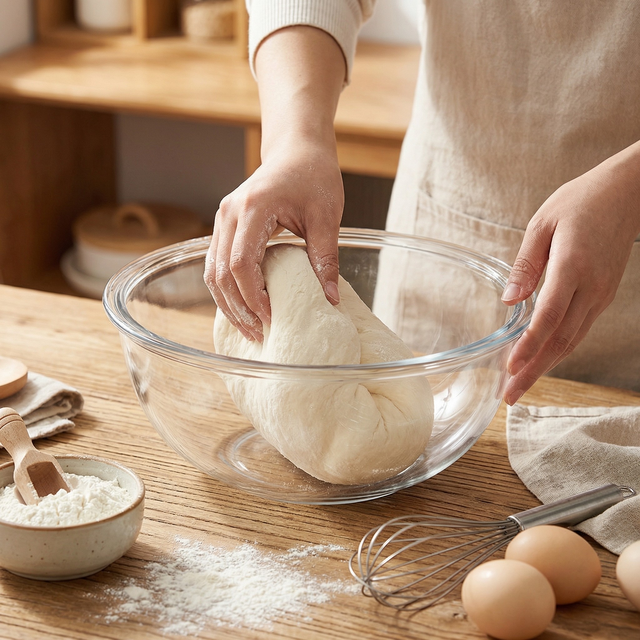 玻璃碗透明家用沙拉碗玻璃和面盆带盖加厚大号沙拉碗泡面碗,餐饮具,泡面碗,淘宝优惠券,粉丝福利购,淘宝优惠卷
