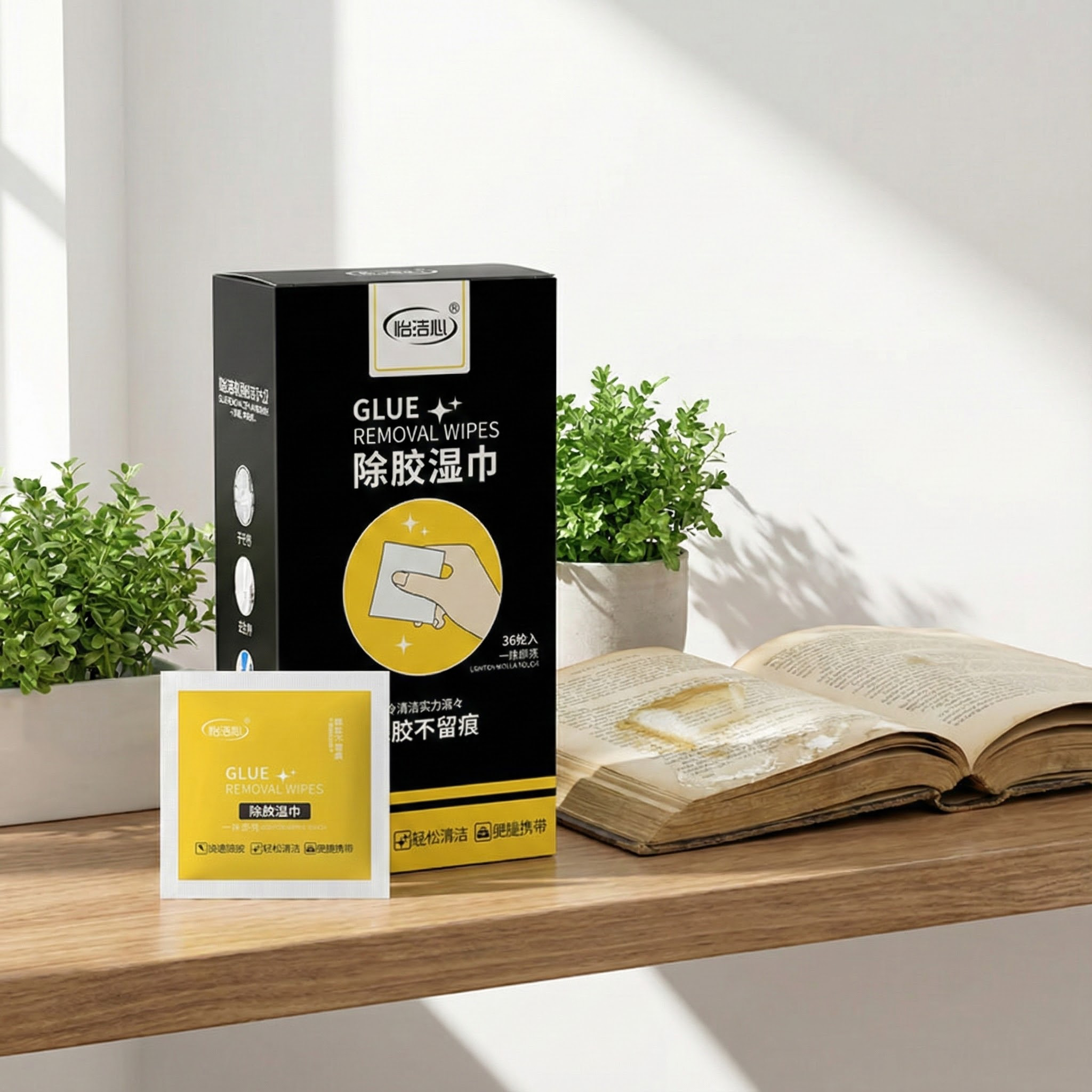 黏胶清除剂独立包装多功能家用去胶除油去污除胶湿巾纸一次性环保,洗护清洁剂/卫生巾/纸/香薰,除胶湿巾,淘宝优惠券,粉丝福利购,淘宝优惠卷