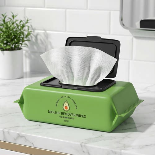 牛油果抽卸妆湿巾抽取式加大加厚