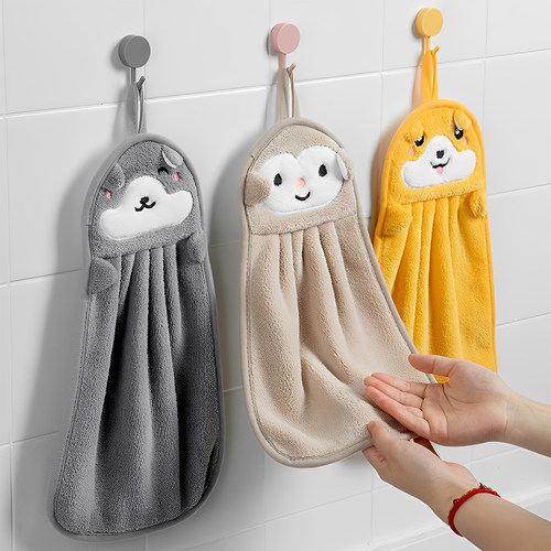 居家家挂式厨房擦手抹布