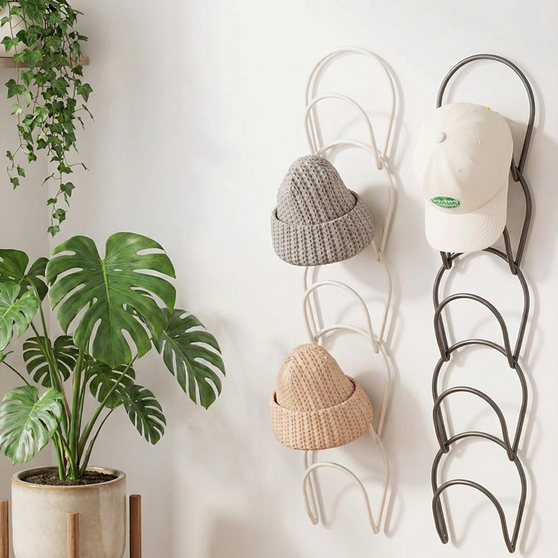 帽子收纳家用衣柜门后玄关挂架挂