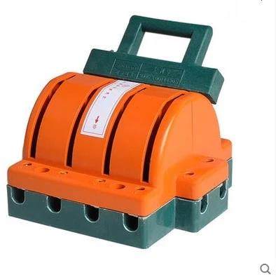 家用三相四线过载保护电闸刀开关380A63P大功率双投转换大功率4P