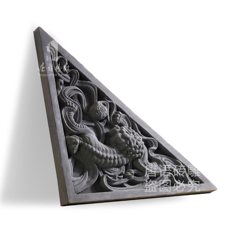 lion Corner flower decorate Brick To fake something antique Zhaobi The screen right angle Background wall decorate Blue brick Building Materialsin the Basic building materials , Brick , Brick  category - from Buy2taobao.com to provide professional Taobao agent buy service