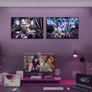 无畏契约EDG夺冠装饰画画瓦罗兰特男生电竞房间壁画网吧游戏挂画