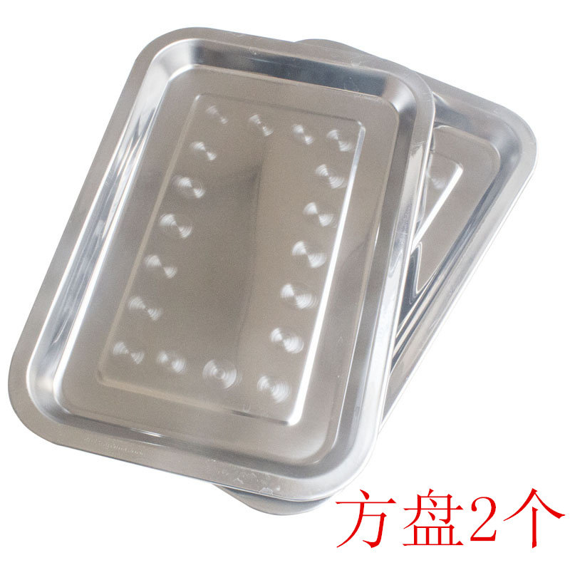 蝶烤香不锈钢方菜盘 多用途置物盘 几种规格可选|msdalam kategori luar/Mountaineer/Camping/Aksesori perjalanan, dapur/pinggan mangkuk/bekalan barbeku berkelah, pinggan mangkuk berkelah - dari Buy2taobao.com untuk memberikan perkhidmatan ejen Taobao profesional membeli