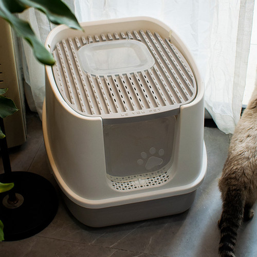猫砂盆全封闭超大防外出式