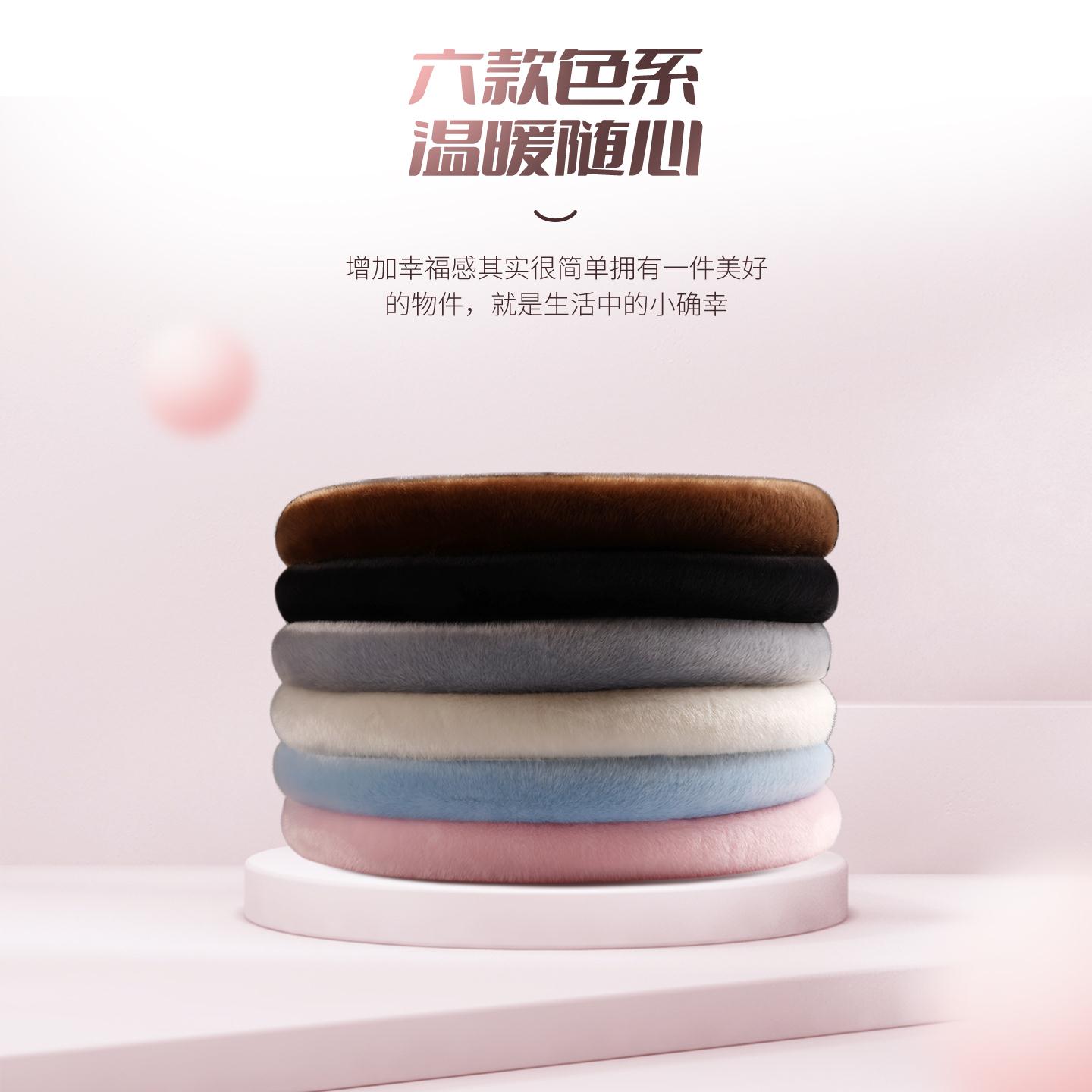 适用凯迪拉克方向盘套XT5XT4ATS-L赛威XTSCT6SRX专用冬季汽车把套