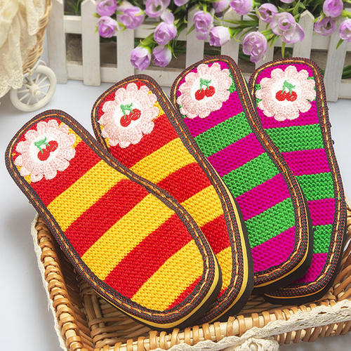 孺子牛手工编织鞋底加厚防滑