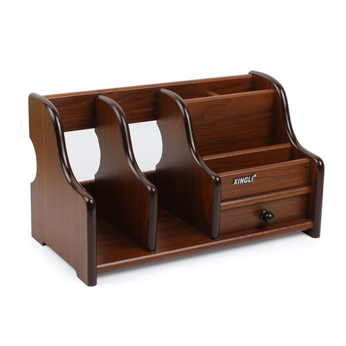 带抽屉多功能书架笔筒学生文具盒