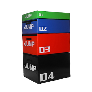 软体四合一渐进式跳箱田径跳凳跳马体能训练健身台阶练山羊弹跳箱