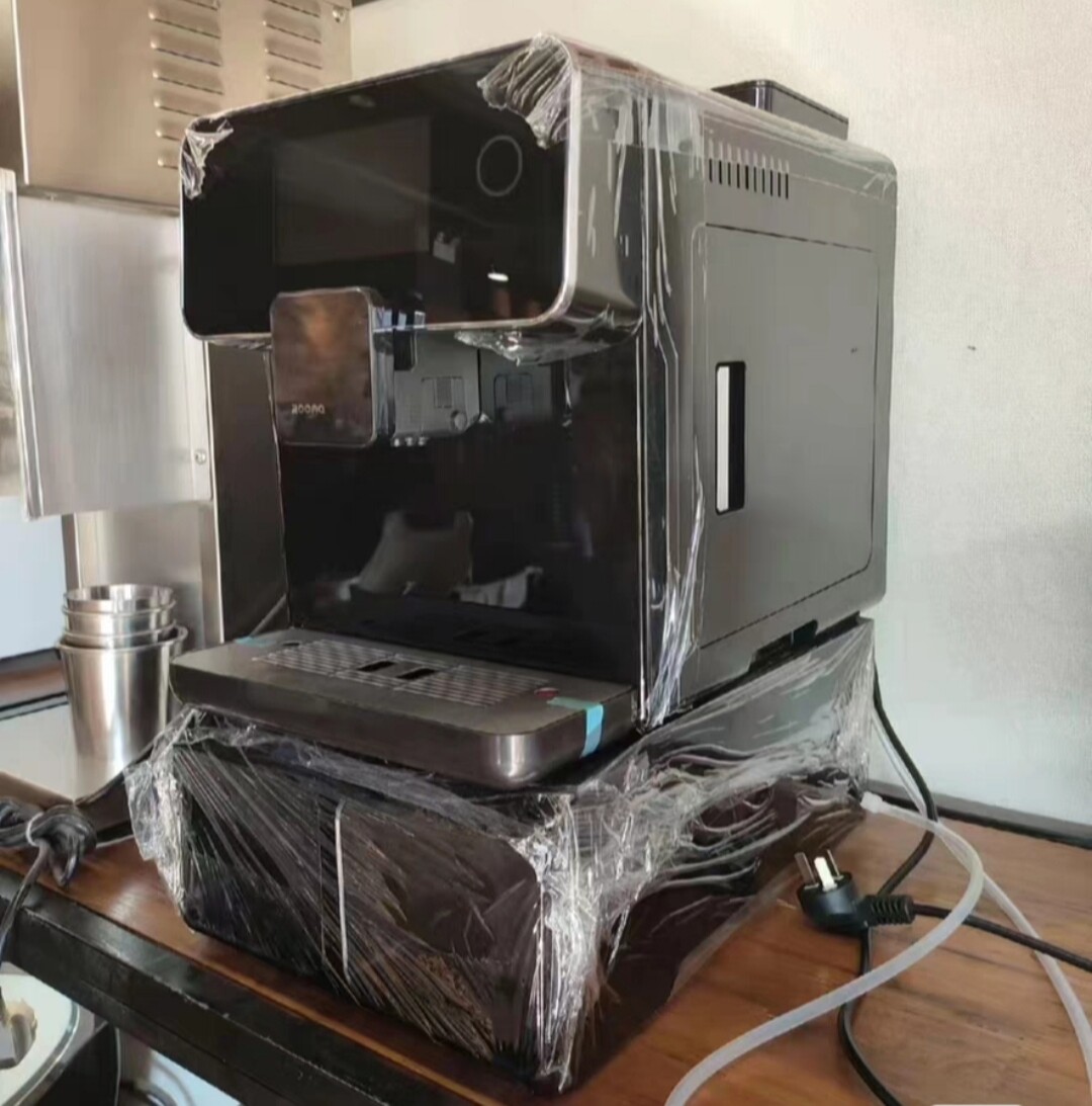 德颐同款自动上水现磨意式浓缩全自动咖啡机办公商用大屏一键式
