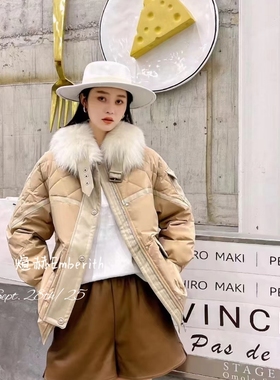 童心小众绒服(配可拆卸狐狸毛领)(117.71克充绒)S1-BBD18566