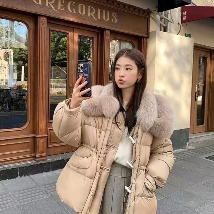 童心家毛领鹅绒服保暖羽绒服外套(配毛领狐狸毛真毛可拆卸)2510,女装/女士精品,羽绒服,淘宝优惠券,粉丝福利购,淘宝优惠卷