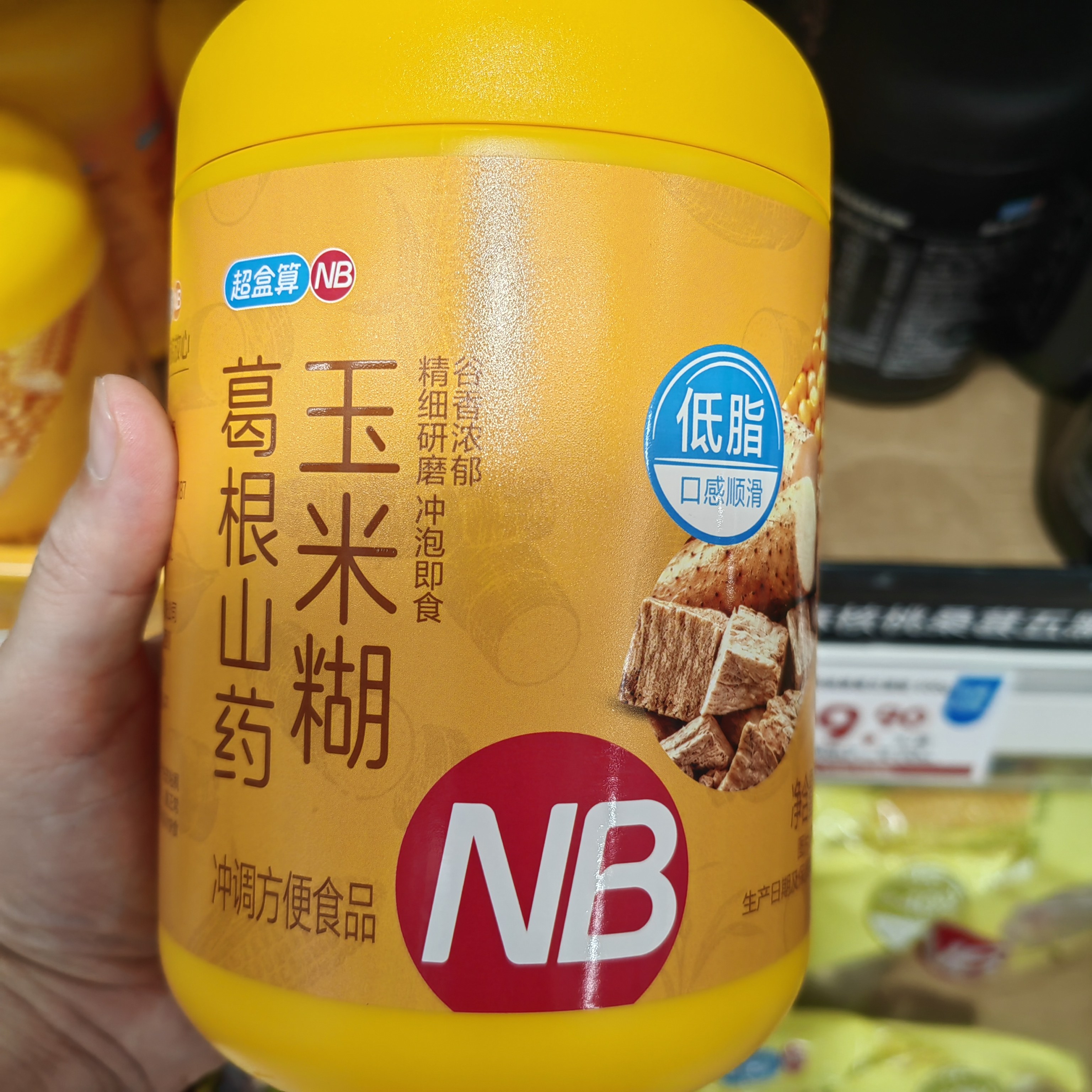 盒马代购超盒算NB葛根山药玉米糊600g冲调方便食品早餐代餐下午茶图片