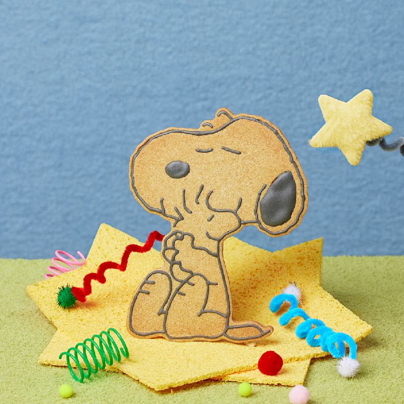 派悦坊x史努比SNOOPY联名黄油饼干小零食下午茶同城配送北京上海