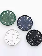GS Assembled NH35 Dial Mechanical Conversion Watch Case Diver Watch GS Dial Hands Accessories 33.5mm Size