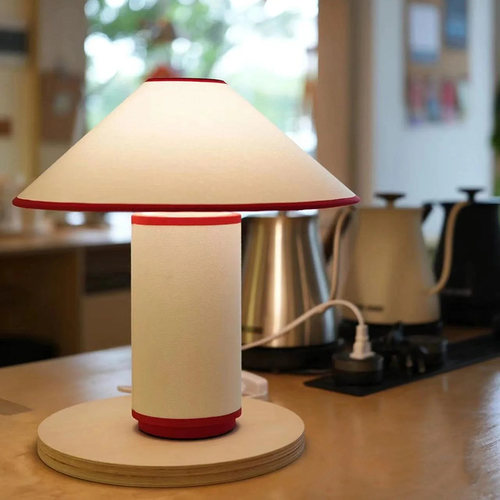 设计师款丹麦风蘑菇台灯床头灯