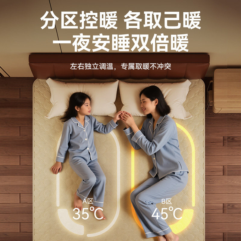 海尔电热毯双人单人电褥子速热床垫毛毯除螨家用学生床2025新款,生活电器,电热毯/电热垫/电热地毯,淘宝优惠券,粉丝福利购,淘宝优惠卷