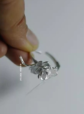 好一朵美丽的茉莉花~~茉莉戒指