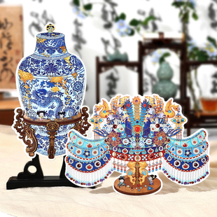 infeelme 旧物修复师2.0拼图贴纸 国潮趣味微缩手工diy造景贴纸