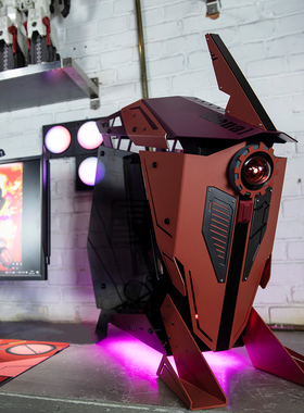 FUXK高达扎古定制 i7 13700KF RTX 4080 分体水冷高配主机台式