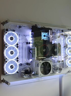 平板定制分体式水冷电脑主机4090
