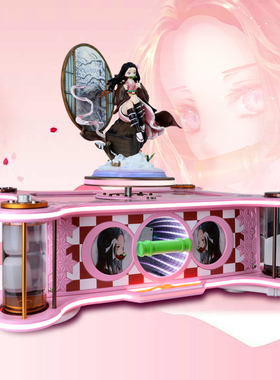 FUXK鬼灭之刃祢豆子星之卡比罗小黑狂赌之渊 RTX4070Ti 水冷电脑