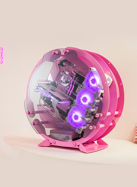 FUXK 水冷电脑高配 13700K/RTX 4070ti  粉色梦幻 少女 直播 主机