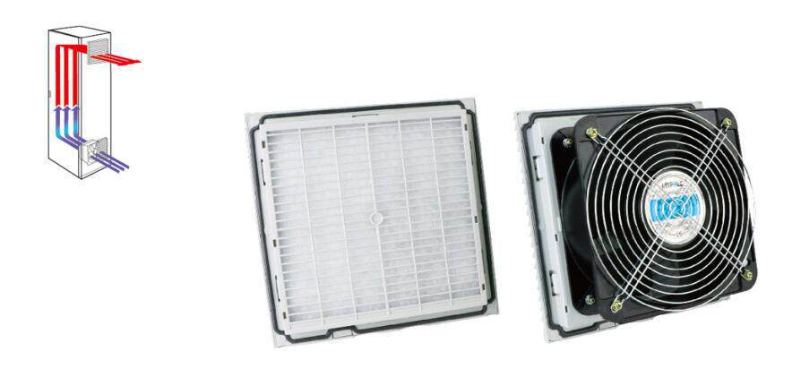 QVKS康双 FKL6625.230-D 65W电柜风扇 机柜风扇厂家