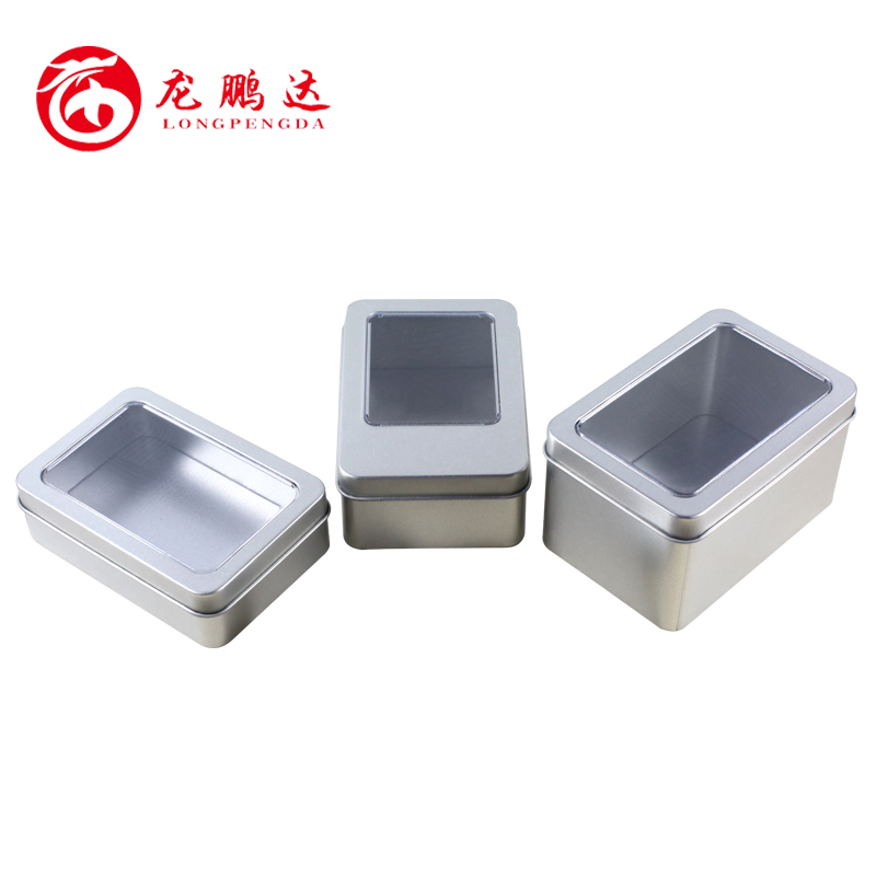 马口铁盒扑克牌铁盒饰品盒U盘盒茶米大方盒铁盒包装礼品盒可定制