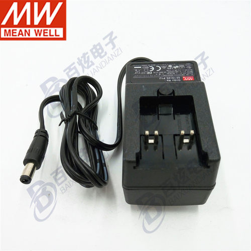 台湾明纬电源适配器GE18I07-P1J 18W7.5V1.73A可更换插头（另配） - 封面