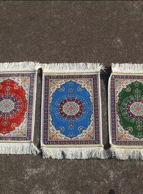 民族用品仿真丝拜毡拜毯sejadah prayer mat便携哈吉地垫