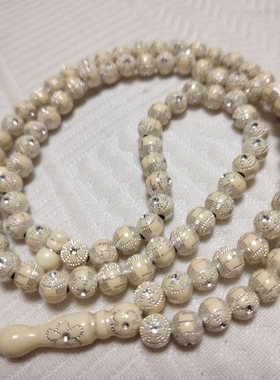 新款泰斯比哈99颗8厘民族用品大全太丝比哈手串少数民族珠子大众