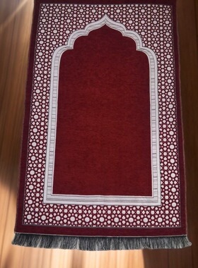 新款便携式居家家用地毯prayer加宽地垫mat毯子祈祷流苏