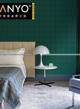 MANYO万叶墨绿色田园淋浴家居马赛克全瓷釉面内墙磁砖九宫格墙砖