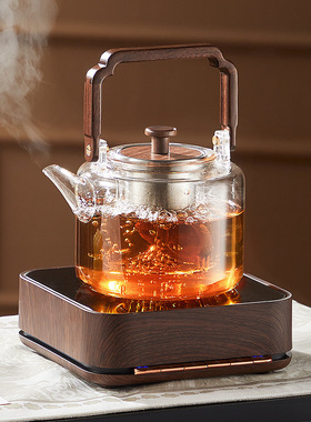 茗凤祥钢琴家电陶炉静音按键式家用小型烧水煮水电陶炉煮茶器套装