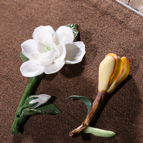 室内禅意陶瓷花家居装饰线香插
