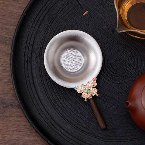 纯钛茶漏泡隔一体成型多