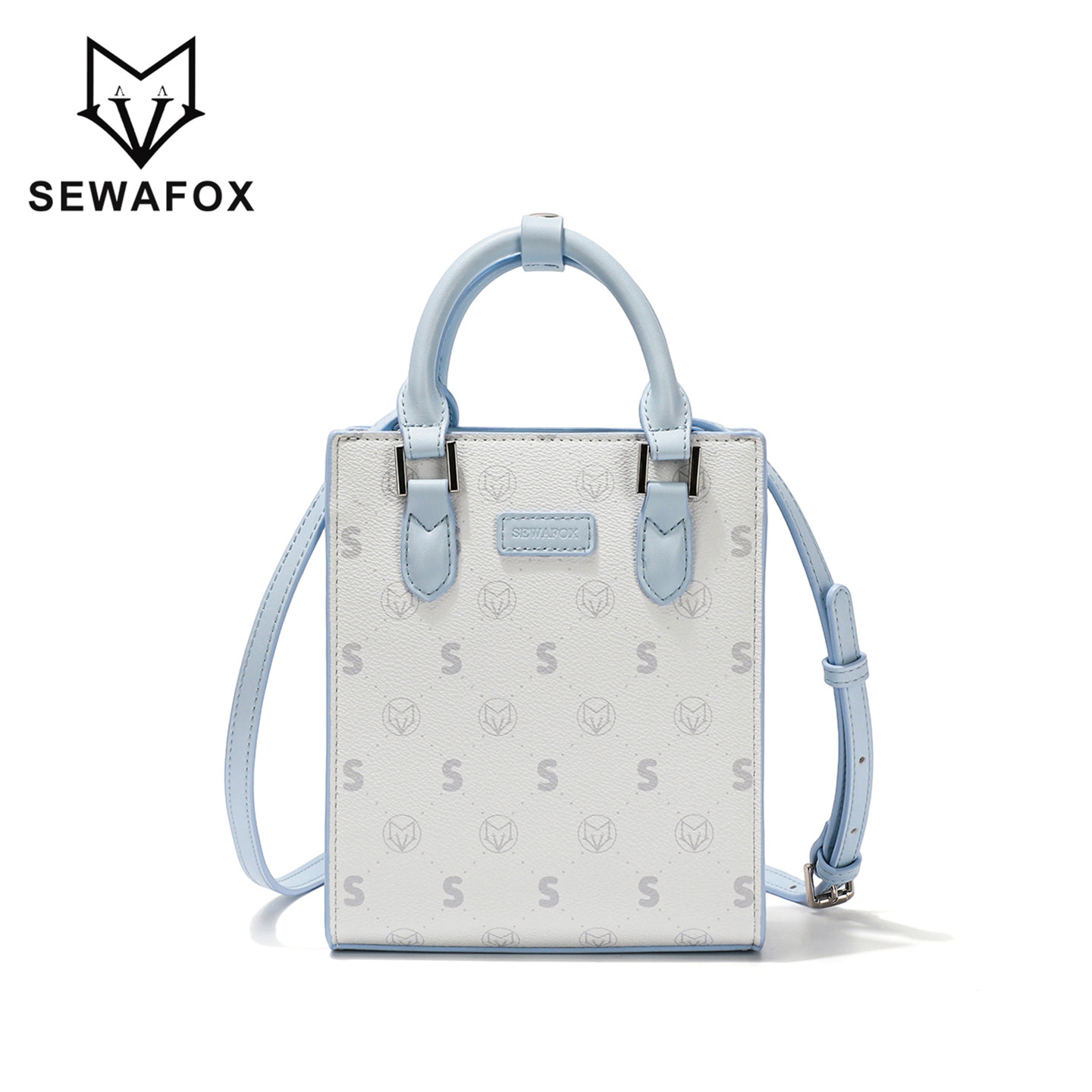 SEWAFOX 老花琴谱包女式2026新款单肩手提包女时尚通勤斜挎小包包