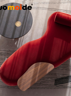 诺曼邸精品设计师家具Minho Chaise Longue创意现代贵妃休闲长凳