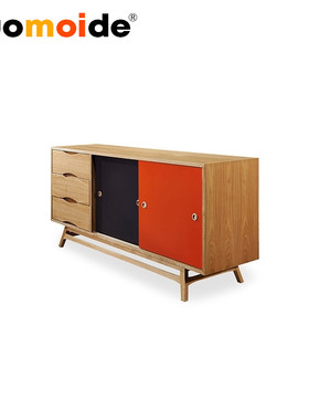 诺曼邸北欧实木 colorpop modern retro /储物柜 餐边柜 碗柜