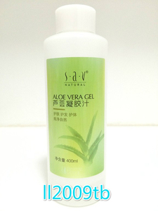 赛维芦荟凝胶汁400ml爽肤水补水保湿修护滋养发质润体舒缓不适